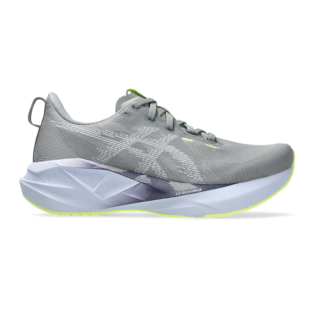 Asics Novablast 5 - Gravel - Blue Fade