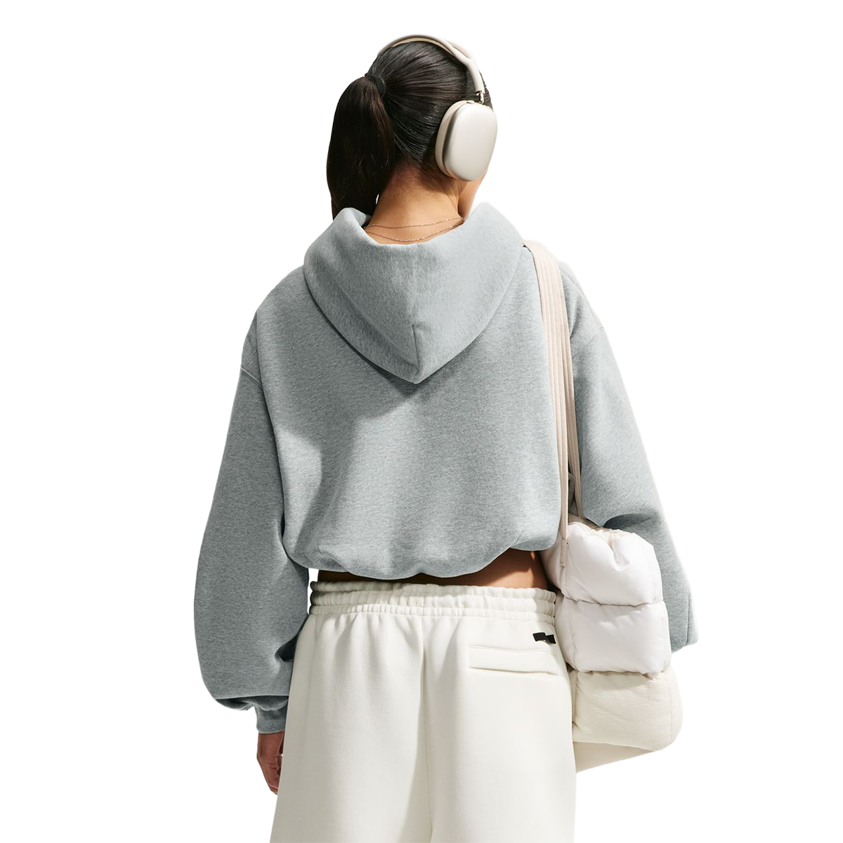 Nike Oversized Cropped Hoodie
