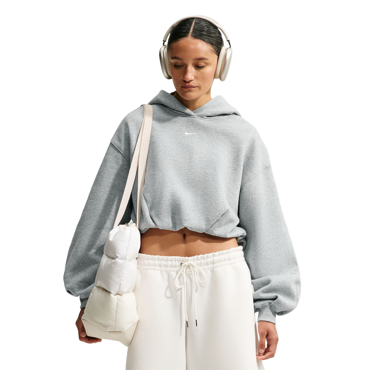 Nike Oversized Cropped Hoodie