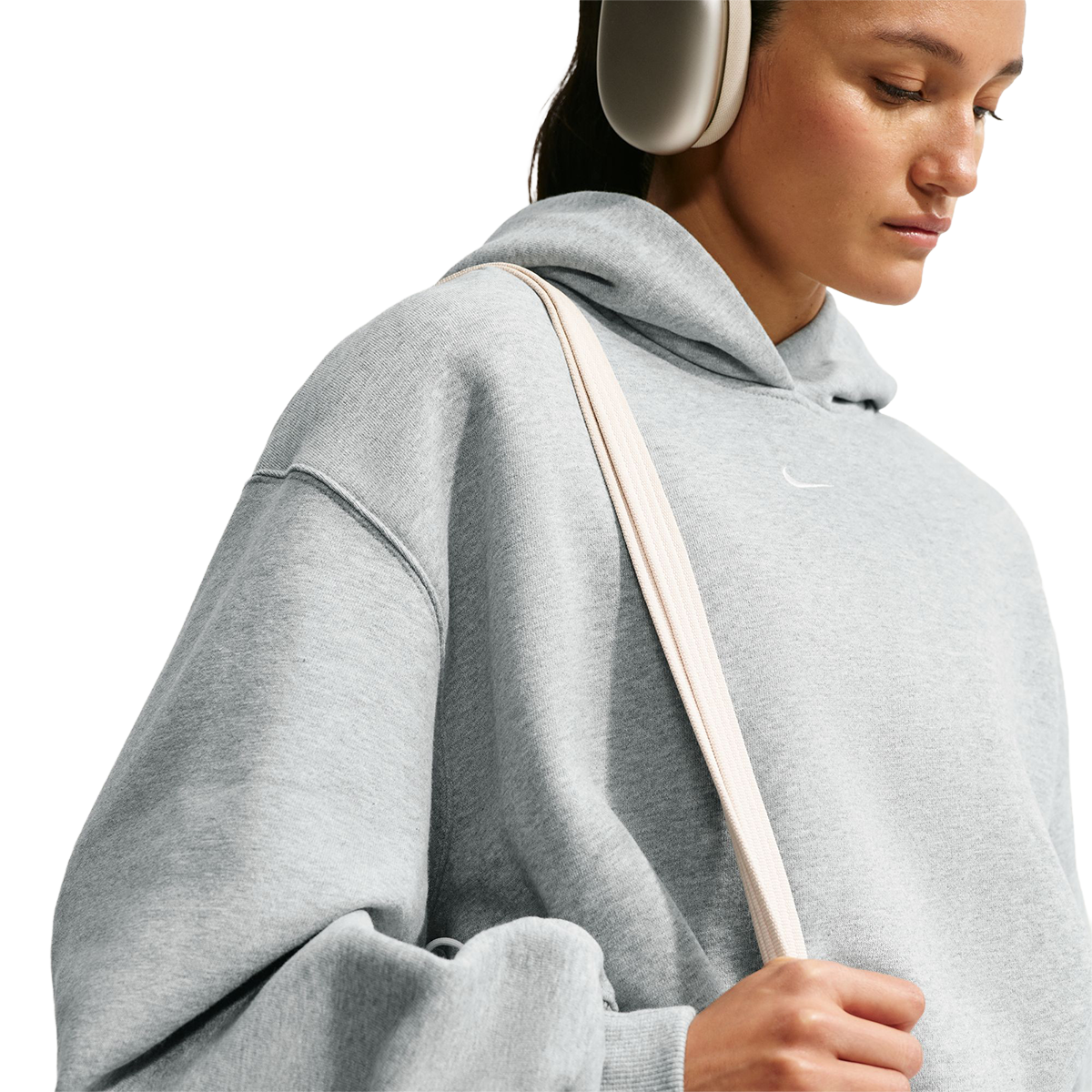 Nike Oversized Cropped Hoodie