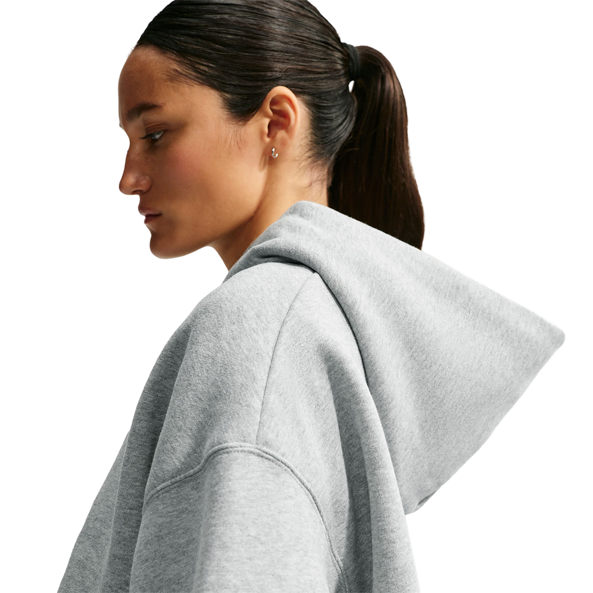 Nike Oversized Cropped Hoodie
