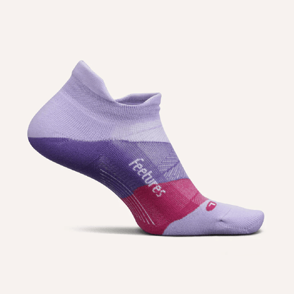 Feetures Elite Light Cushion No Show Tab - Lace Up Lavender