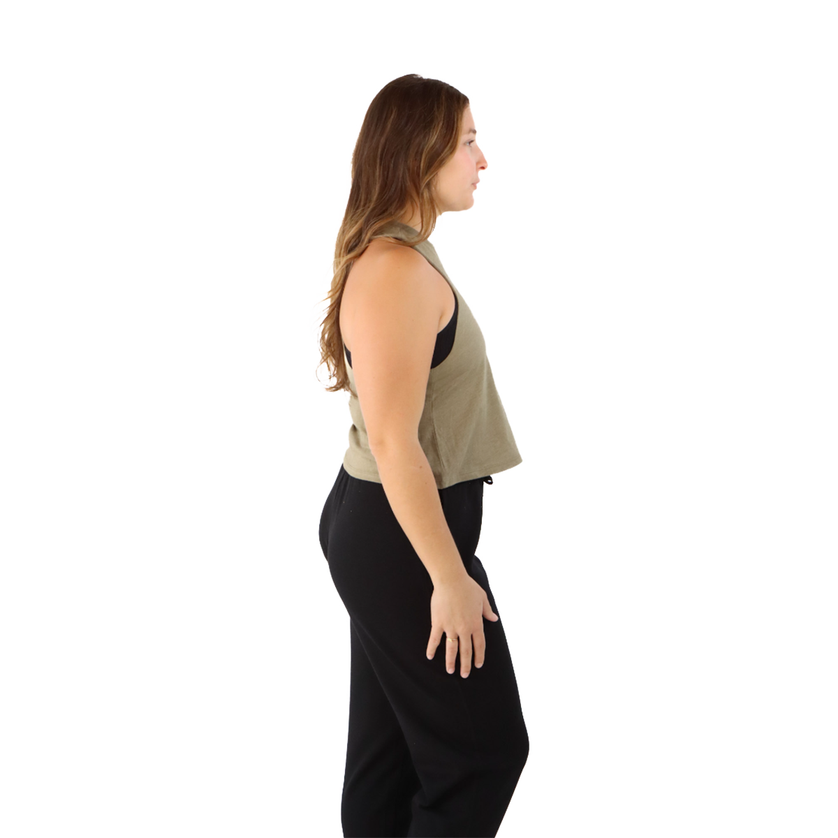 Pep & BB Racerback Crop