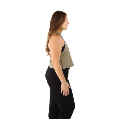 Pep & BB Racerback Crop