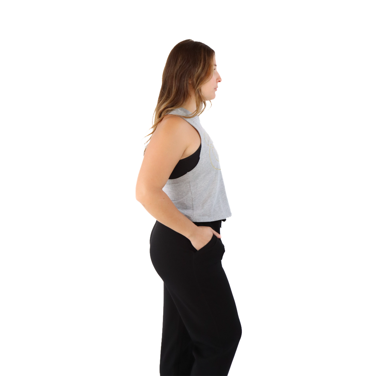Pep & BB Racerback Crop